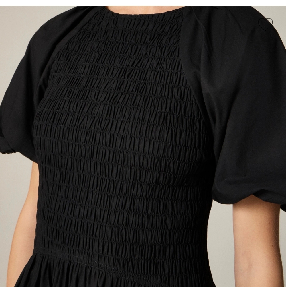 J. Crew Black Midi Dress - Picture 3 of 7